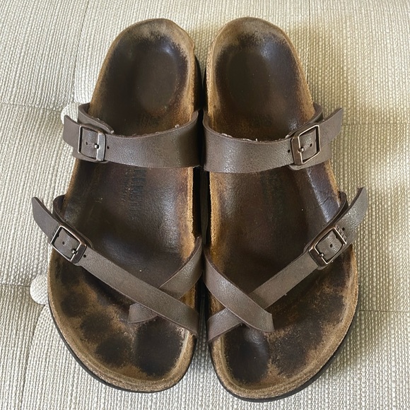 Brown Leather Birkenstock - Picture 1 of 6
